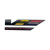 1Pc 3D Metal Logo Car Side Fender Emblem Decal Tail Trunk Badge Sticker Auto Body Decorative Accessories
