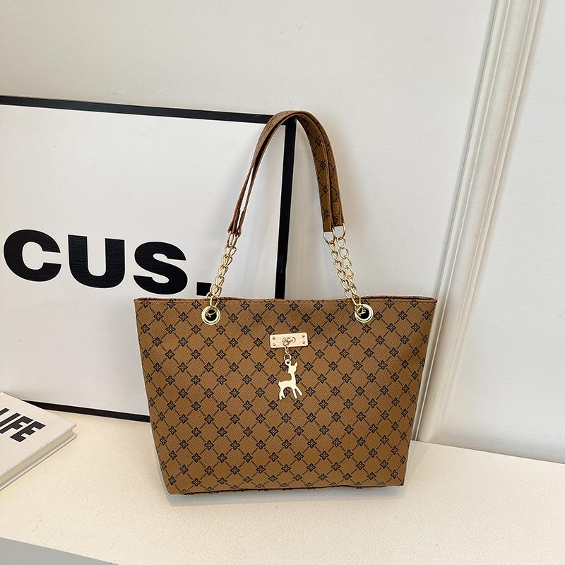 

Высококачественная винтажная печать Женская плечевая сумка-тоут Сумка Большая вместимость Сумка для поездок Сумка для компьютера Девичья сумка Кошелек Подарок хаки