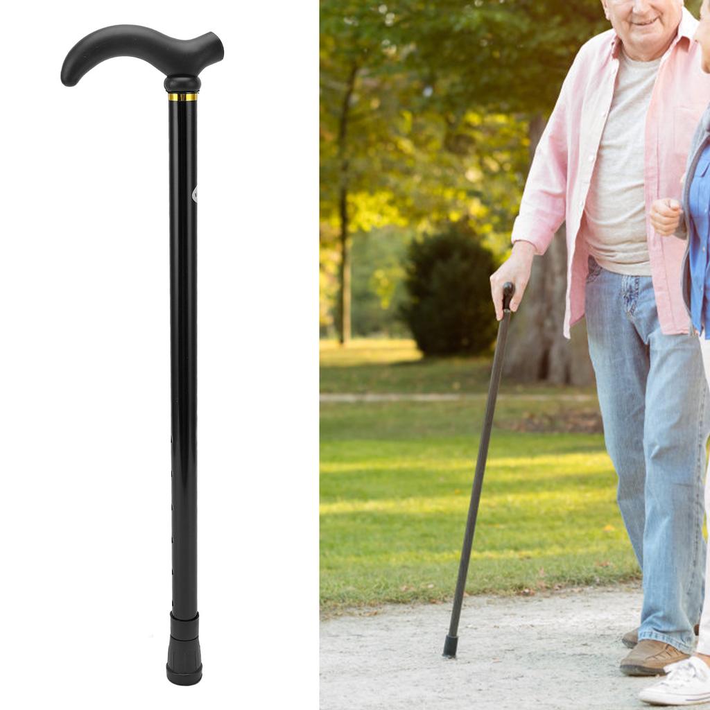 Walking Cane with Rubber Tip Ergonomic Aluminum Alloy Walking Stick Cane for Seniors Elderly Mobility Aid