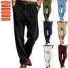 Herren Freizeit Locker Cord Gerader Business Pendler Lange Stoffhose