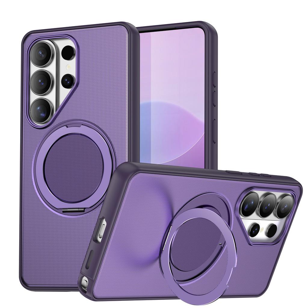 Applicable to Samsung S26Ultra shell God magnetic suction bracket mobile phone case S25Ultra anti-drop A57 protective case A37