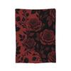 Halloween Gothic Blanket Flannel Romantic Goth Soft Throw Blanket for Car Sofa Couch Bed Rug