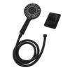 Shower Head Kit 5 Modes ABS Showerhead High Pressure Bath Nozzle with Hose Holder Base
