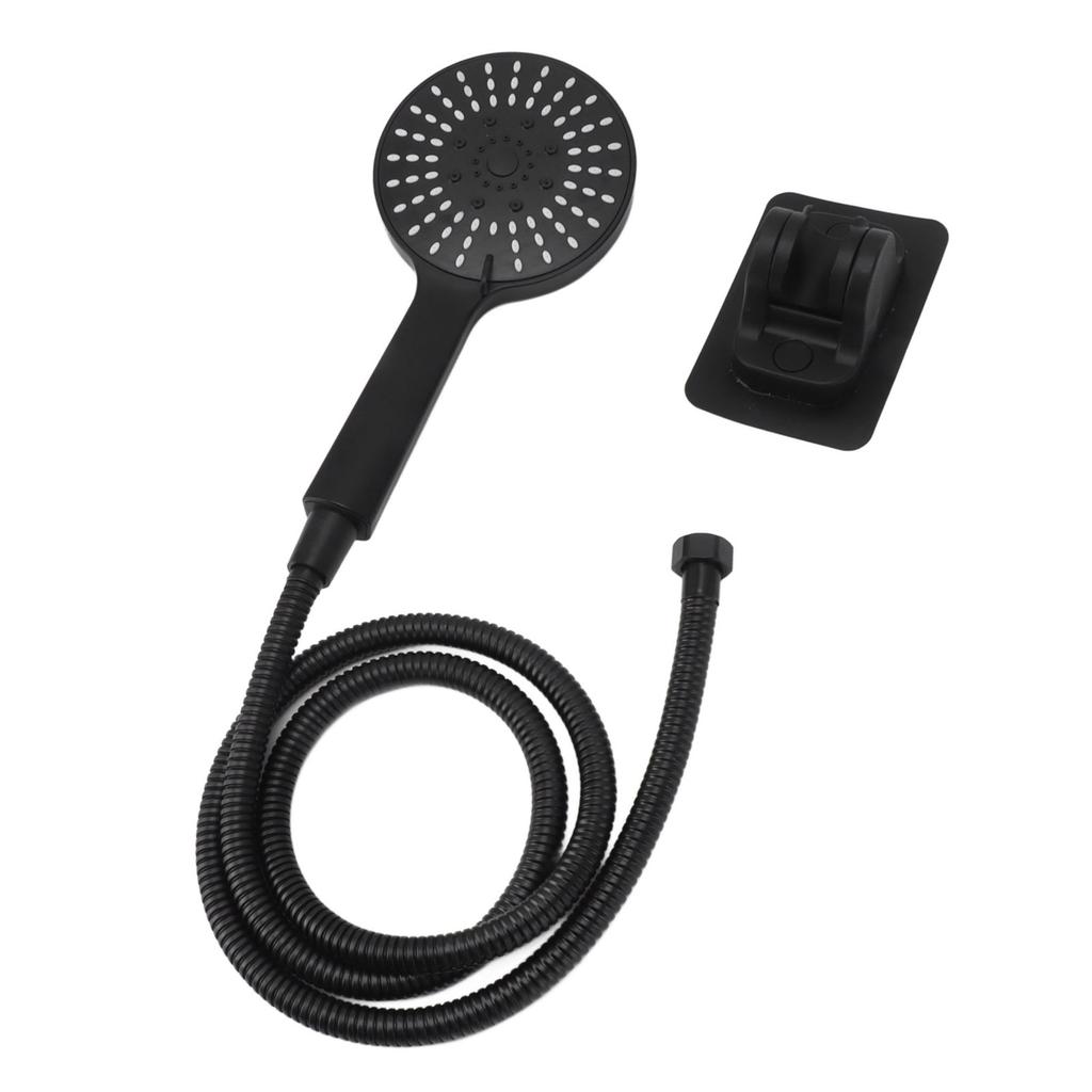 Shower Head Kit 5 Modes ABS Showerhead High Pressure Bath Nozzle with Hose Holder Base