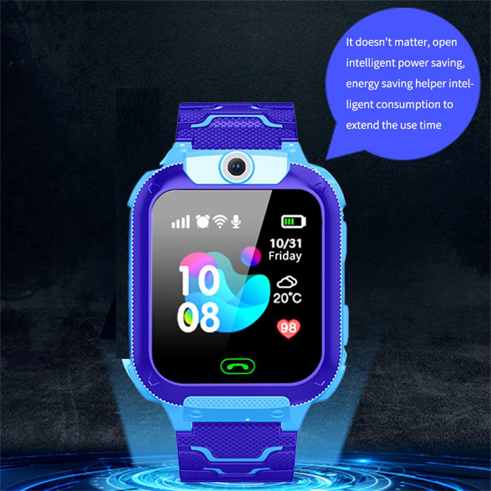Q12B Kids Game Smart Watch Boys Girls Watch With 1.44" Screen Voice Chatting Camera Music Player Alarm Clock Flashlight Functions Smart Watch