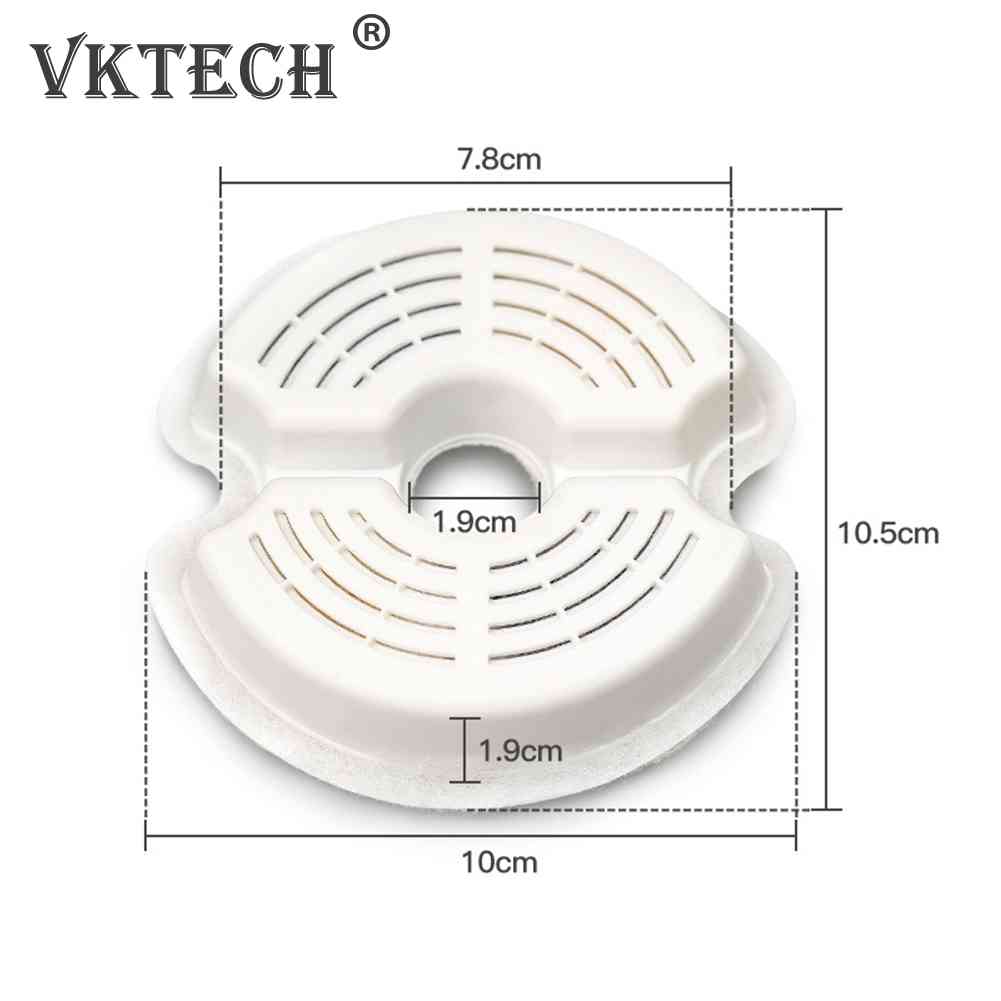 4/8 Pcs Activated Carbon Replacement Filters Pet Fountain Automatic Flower Water Charcoal Filters Dispenser Compatible Cats Dog
