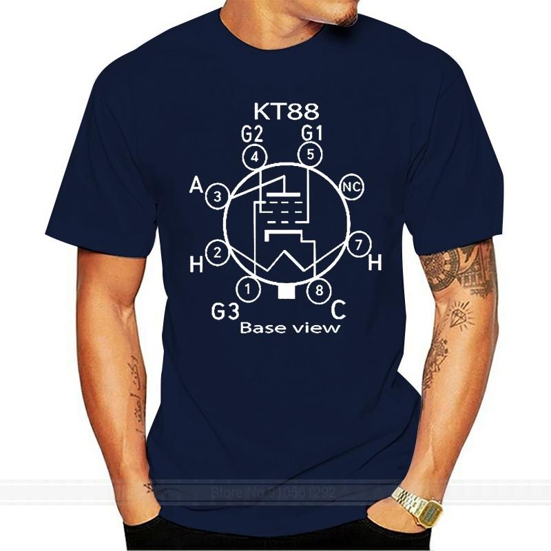 

KT 88 HEAVY WEIGHT S 5XL male brand teeshirt men summer cotton t shirt KT88 Vacuum Tube print Heavy TShirts S