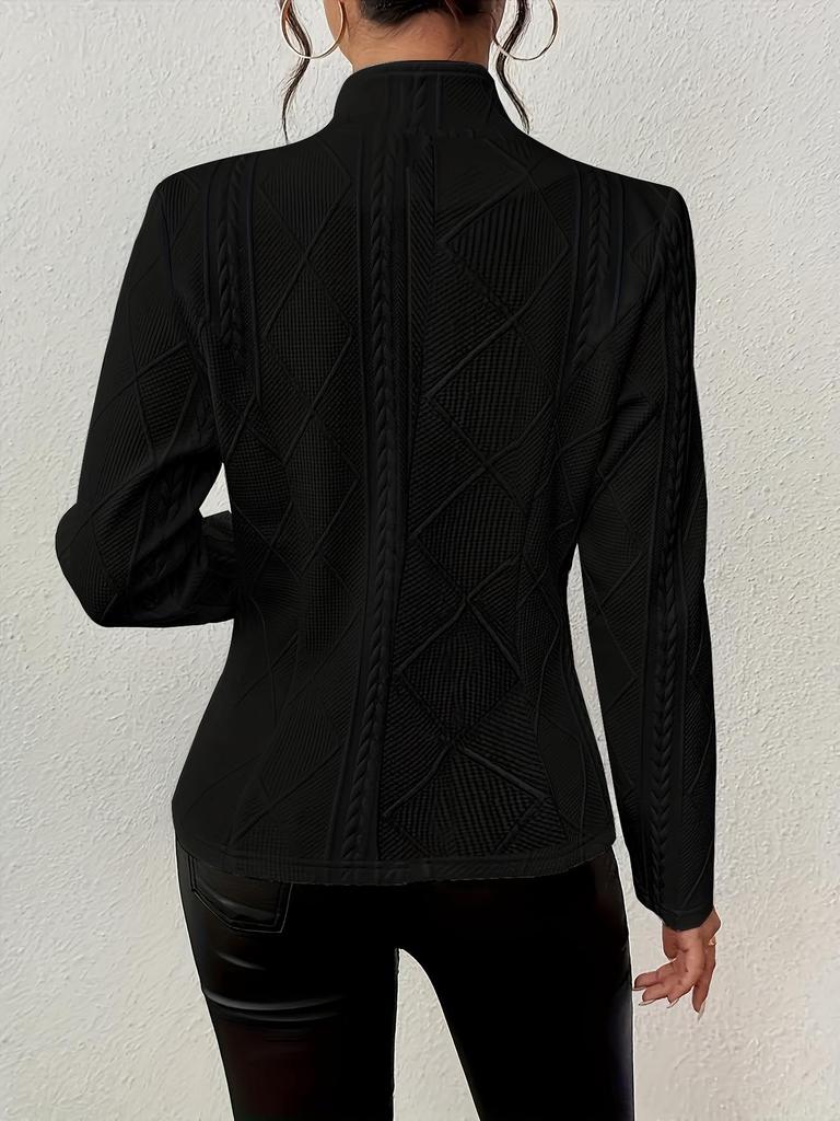 2024 Autumn/Winter Button Pattern Small Suit Jacket for Europe & America