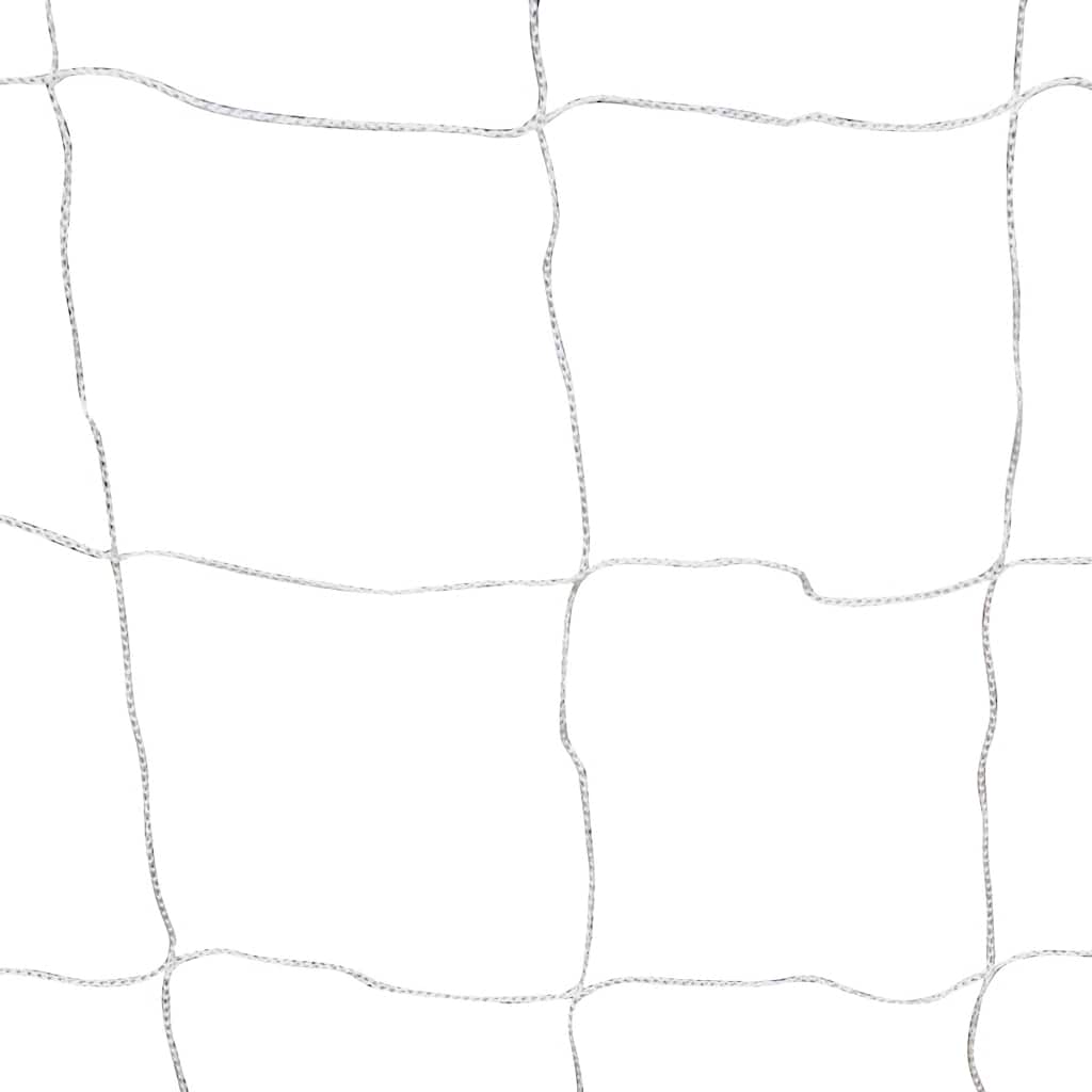 Football Goal with Net 182 * 61 * 122 cm Steel White
