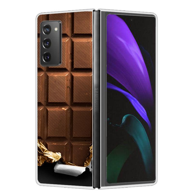 Cool Case For Samsung Z Fold 6 5 4 3 Case Hard Clear Plastic Cover For Samsung Galaxy Z Fold 2 5 6 Phone Case Funda ZFold2 Coque