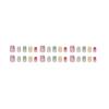 Ice through cat's eye vitality rainbow cute dopamine girlish feeling removable manicure 30 pieces