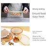 Reusable Food Cover Transparent Bowl Lid New Heat Resistant Cover  Household Use