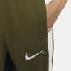 Nike Sportswear Swoosh Color-Block Knit Joggers Men Bottoms Military-Green DD5988-326