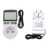 Large Screen European Standard Temperature Control Socket Temperature Controller For Reptiles Misting Garden Sprayer