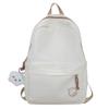 Schoolbag Solid Color Simple Small Fresh Backpack 1011 New Lightweight Student Backpack Casual Fashion Handbag Bag