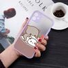 Cartoon Peach Mochi Cat Phone Case For iPhone 11 12 13 14 15 Pro MAX 7 8 Plus Case For iPhone X XS MAX XR Cover Shockproof Funda