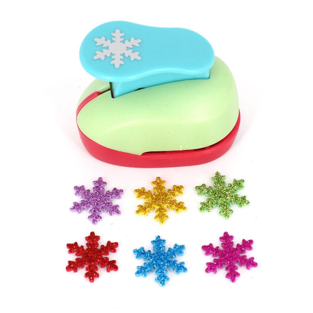 Different Shapes Paper Hole Punch Plastic Mini Cutter Creative Multicolored Punch Set  DIY Crafting