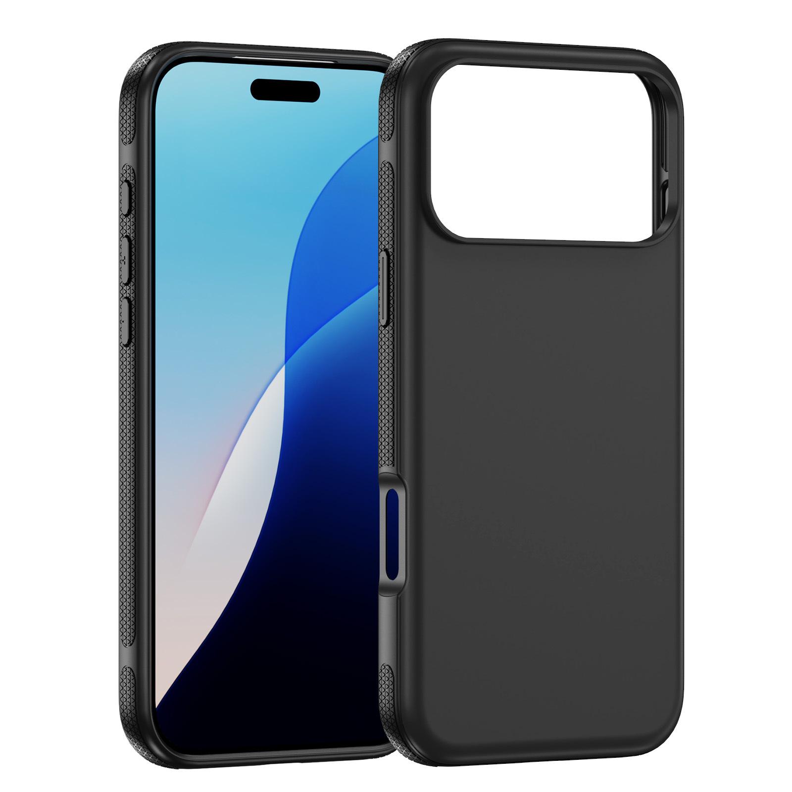 

For Apple Mobile Phone Case New Solid Color Retro Anti-fingerprint for IPhone17promax Mobile Phone Case For iPhone 17