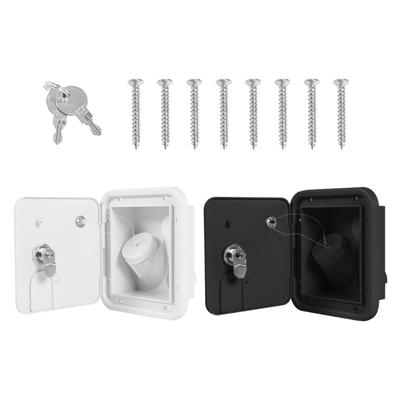 Gravity Caravans Square Hatches Cover Gravity Inlets LeakproofRVs Water Filler