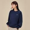 ASTRAL PROJECTION Signature Logo Loose Fit Sweatshirt_Navy