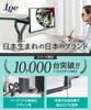 LOE LOZ2 Dual Monitor Arm with Gas Spring Desk Gray Mount,