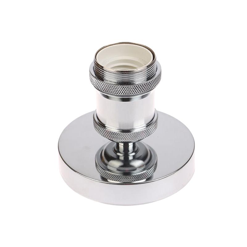 

Винтажный патрон лампы E27 цоколь лампы ретро потолочный винтовой патрон лампы светодиодный патрон лампы украшение дома серебряный