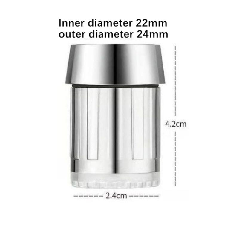 

1PC 3-Color LED Temperature-Sensitive Faucet Aerator - Sensor Water-Saving Tap Nozzle Practical Tool For Kitchen And Bathroom
