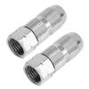 2Pcs G3/8 DN10 Adjustable High Pressure Sprayer Nozzle Atomizing Spray Head Irrigation Tools