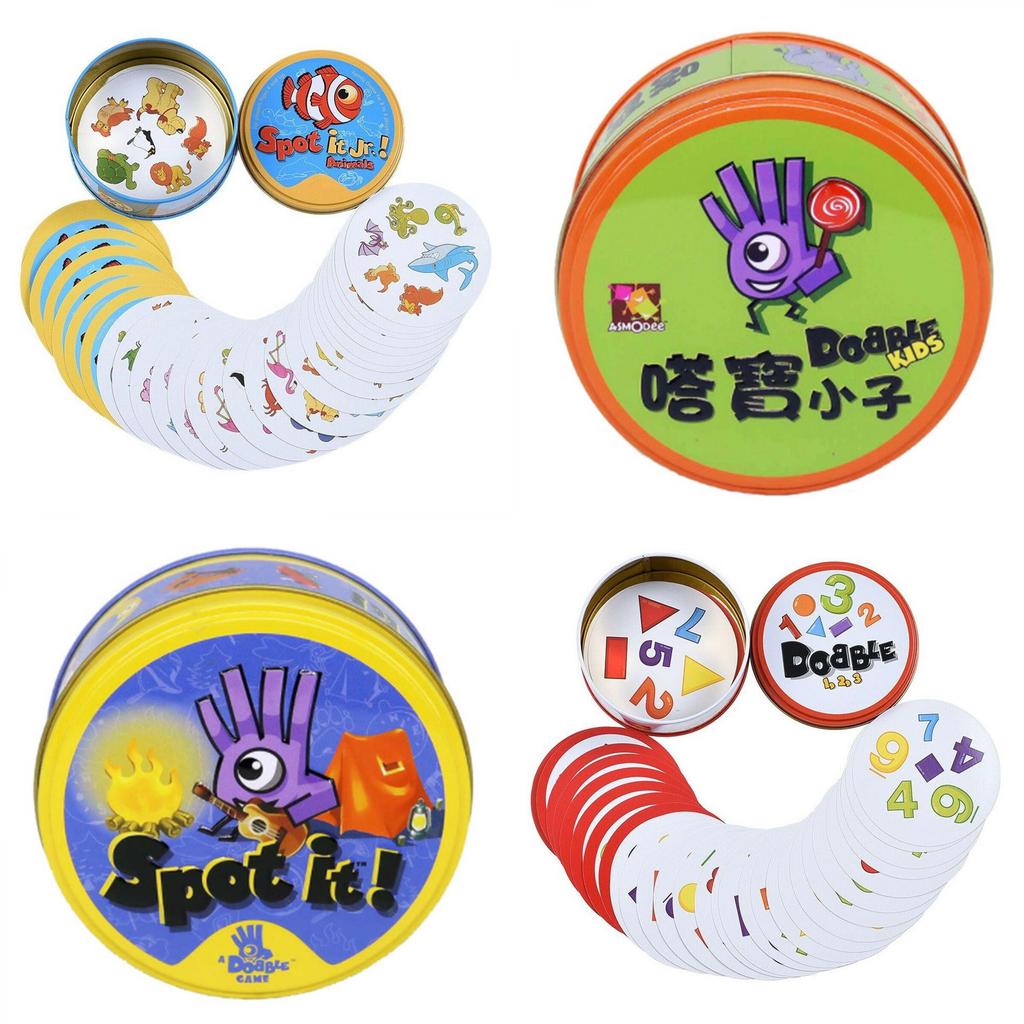 Dobble Spot It Game Cards For Addictive Family Fun And Quick Visual Challenges