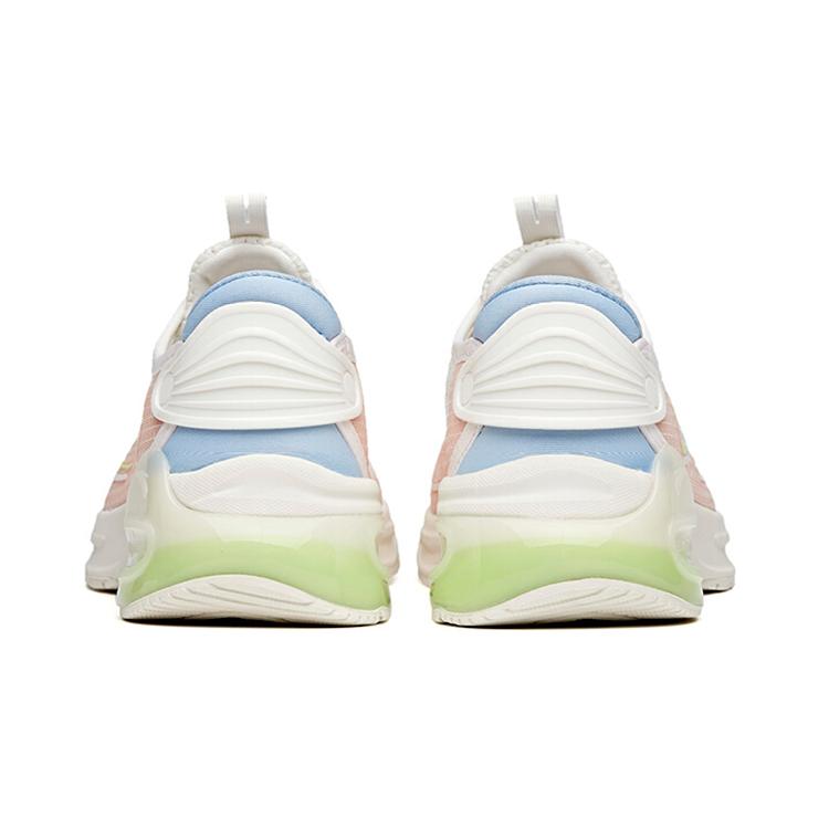 Anta Running Collection Slip Resistant Abrasion Resistant Low Top Running Shoes Women's Pink White 122125518-1
