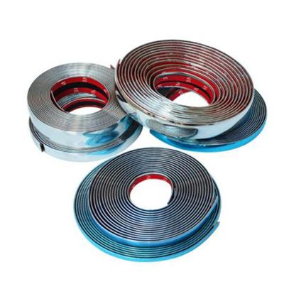 3M Exterior Car Chrome Body Strip Bumper Auto Door Protective Moulding Styling Trim Sticker 6MM 10MM 12MM 15MM