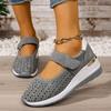 Fashion 2025 New Women Flat Sneakers Round-toe Shallow-mouth Platform Low-top Sneakers Women Hollow-out Breathable Single Shoes Women