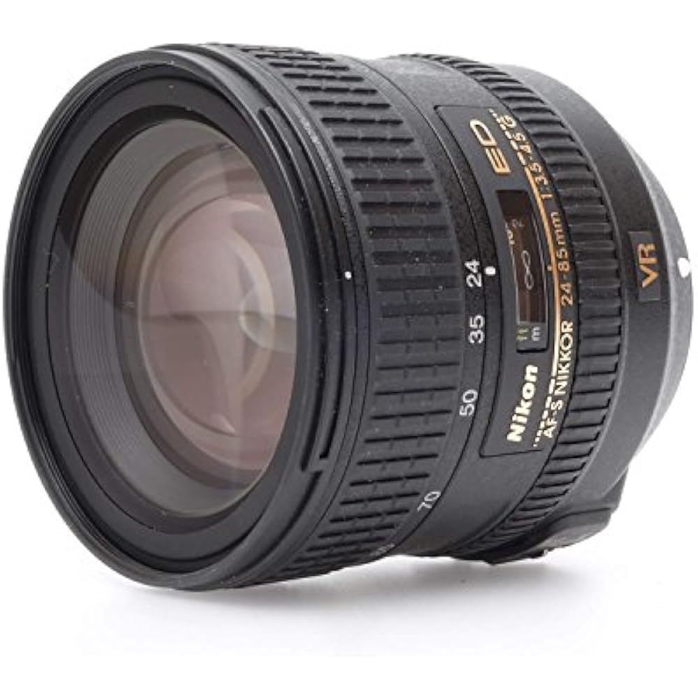 Nikon Standard Zoom Lens AF-S NIKKOR 24-85mm f/3.5-4.5g ED VR Full Size Compatible