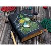 Handmade Leather Mother Godness Journal For Men Women Traveling Sketchbook Blank Book with Antiqe Deckle Edge Paper With Loc