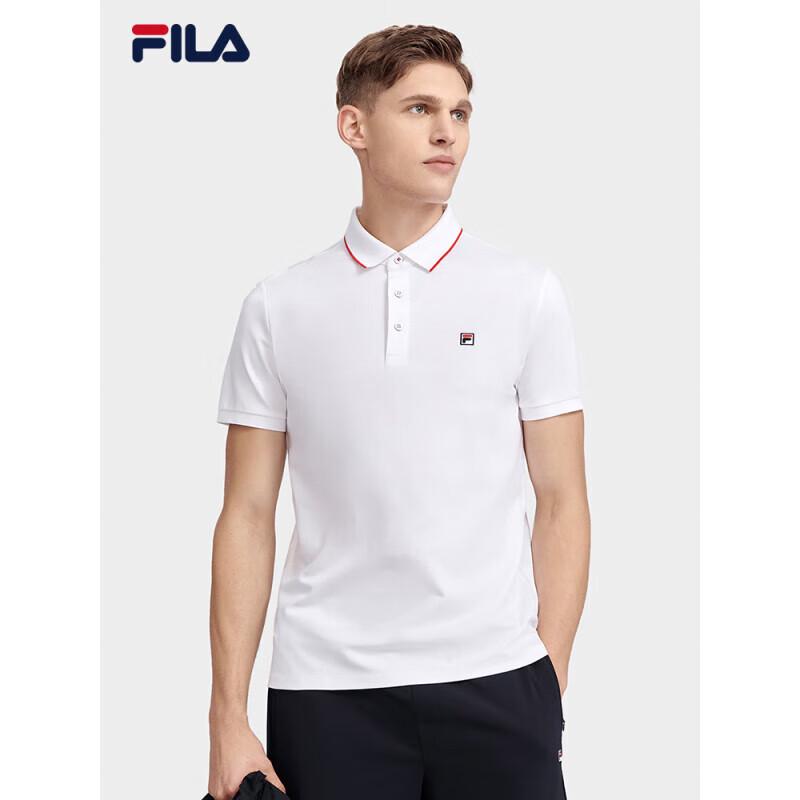 FILA Men's Short Sleeve Polo Shirt