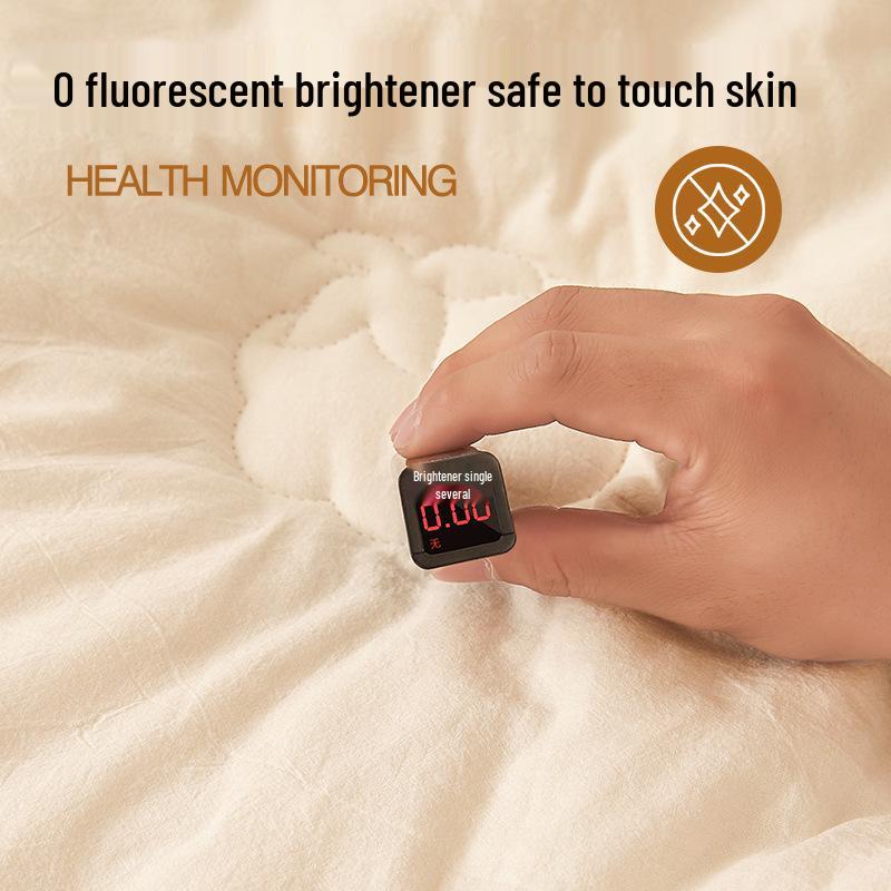 Premium Cotton Quilt: Class A, Single/Double, All-Season, Extra Thick for Winter Warmth