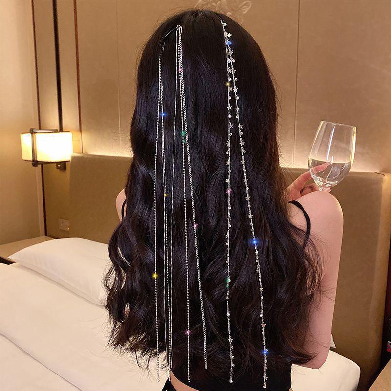 Accesorii pentru lanț de păr împletit și ac de păr Star Li Qin