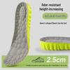 Men's Full Pad Height-Increasing Insoles: Anti-Odor, Non-Collapsing, Comfortable for Long Standing, Invisible Lift