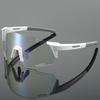 KAMMPT Rimless Photochromic Sports Goggle Men New Punk Outdoor Cycling Sunglasses Oversize Windproof Anti-UV Shades for Driving
