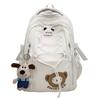 Contrast Color Backpack Junior High School Student Schoolbag Lightweight Large Capacity Backpack