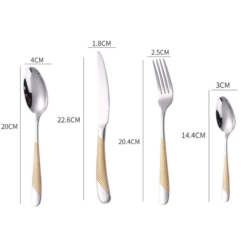 16/32/48PCS Stainless Steel Flatware Set, High-quality Rust-resistant Material Mirror Polished, Dishwasher Safe