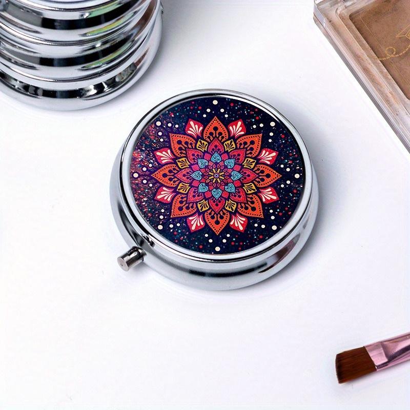 1PC 3-Compartment Mini Portable Jewelry Storage Bag Travel Organizer Travel Essential Storage Box