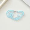 Acrylic Keychain Hook Clip Lightweight Pendant Decoration Key Bag Car Charm Key Chain Backpack Accessory