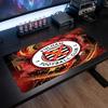 Fulham Football Print Large Mouse Pad, Anti-Slip Extended Gaming Desk Mat for Office Home