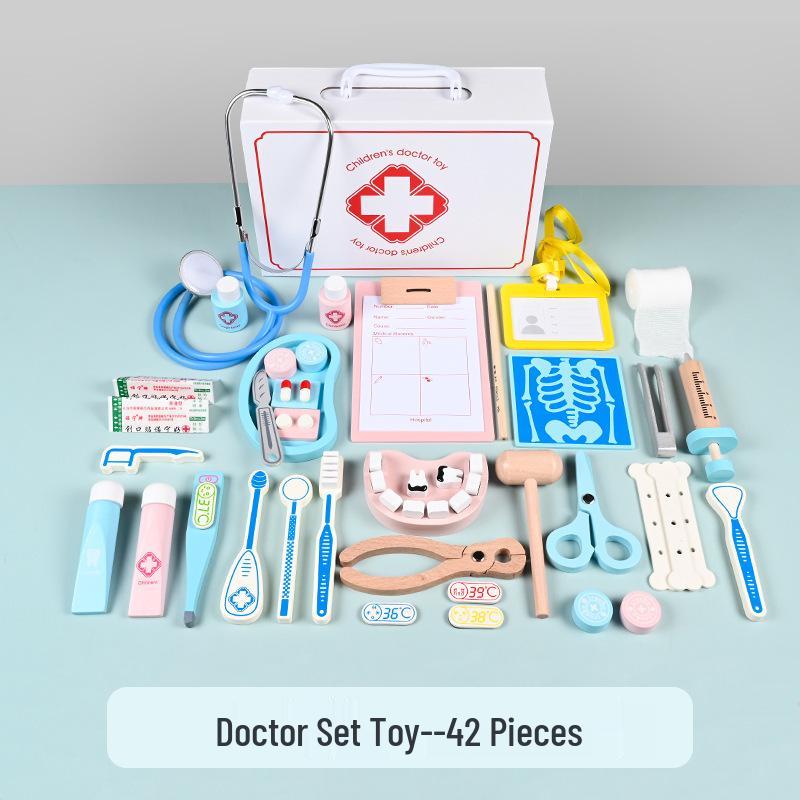 

Детский образовательный набор для ролевой игры «Доктор и медсестра» - Игрушка для медицинского осмотра