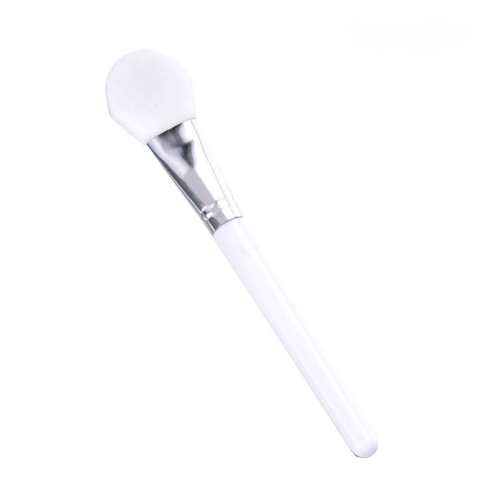 4 bucăți/set perie pentru mască facială din silicon pentru machiaj alb Perii profesionale pentru cremă cu noroi DIY pentru îngrijirea pielii gel pentru fond de ten Instrument cosmetic pentru frumusețe