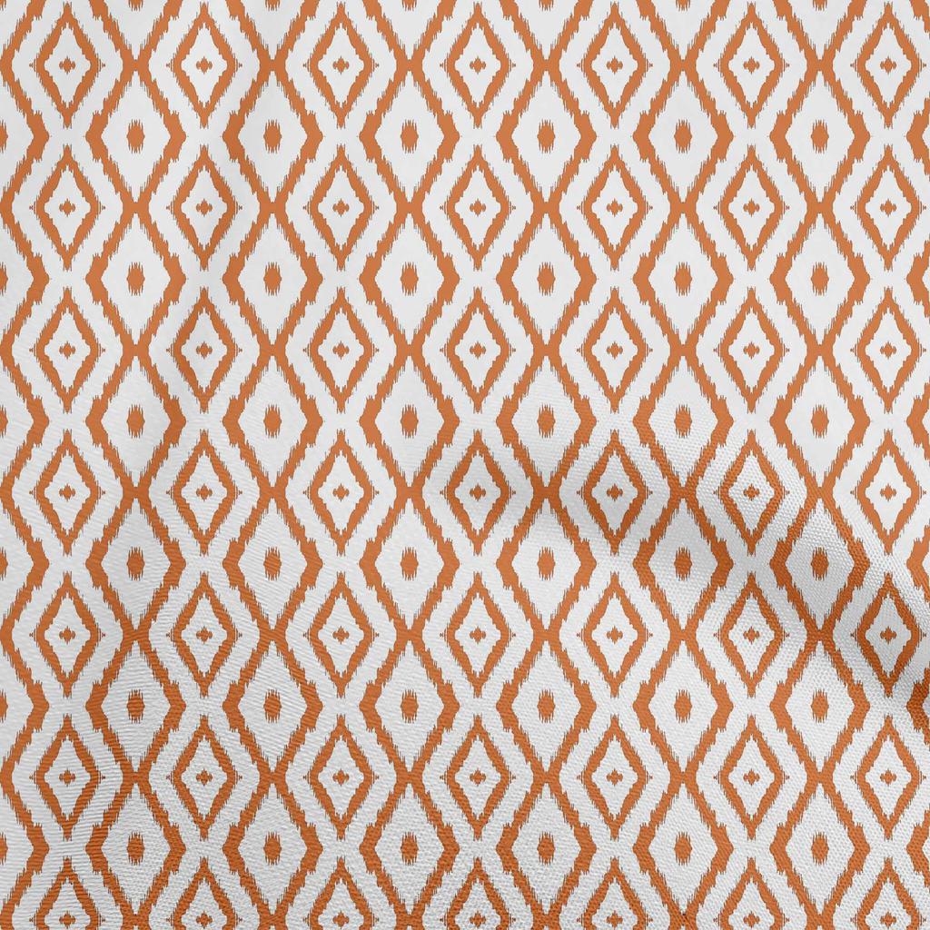 oneOone Cotton Poplin Black Fabric Ikat Sewing Craft Projects Fabric Prints By Yard 42 Inch