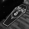 New Non-slip Gothic Demon Carpets Polyester Fiber (polyester) Black Bathroom Bedroom Mat Decoration Carpet Bedroom