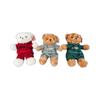 New Sweatshirt Teddy Bear Doll Plush Toy Cute Bear Doll Children's Birthday Gift Doll Doll Doll