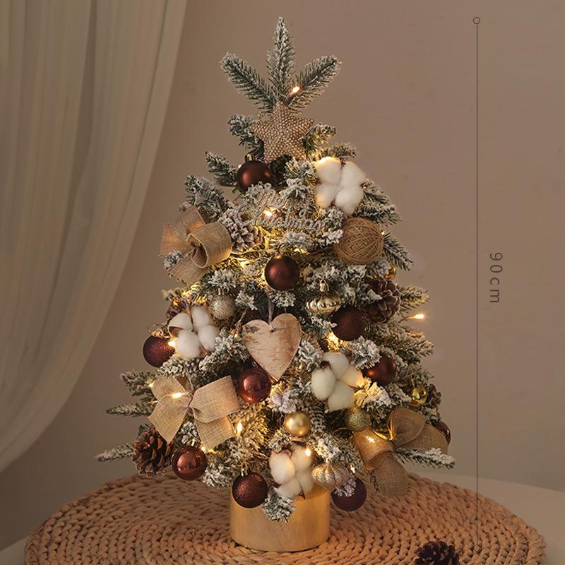 Christmas Festival Mini Desktop DIY Ornament - Small Tree Decoration